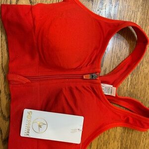 90 Degree By Reflex Fiery Red Seamless Bra
